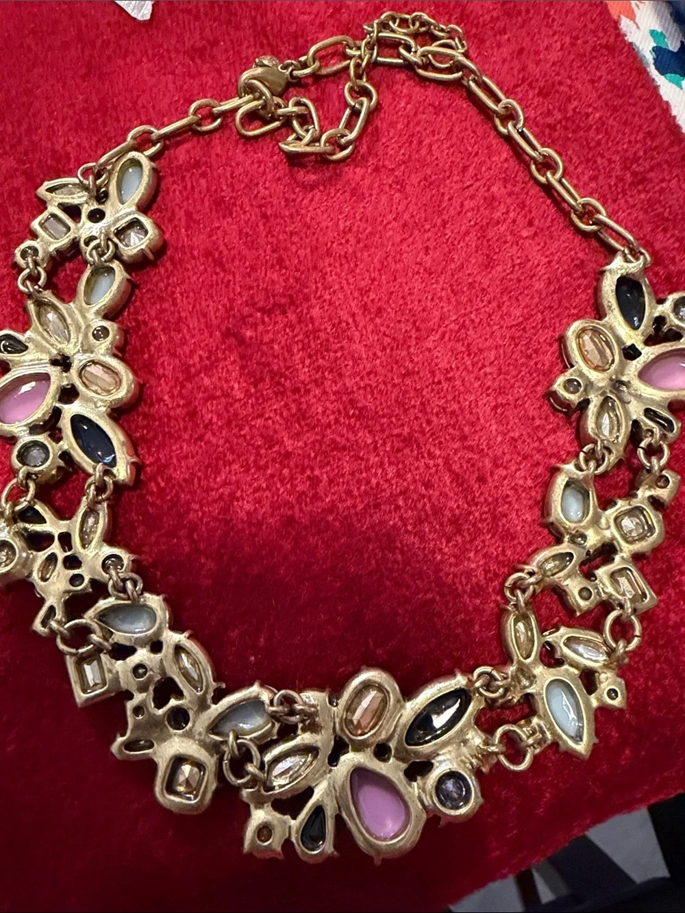 like NewMulticolor Crystal J crew Necklace excellent condition and quality